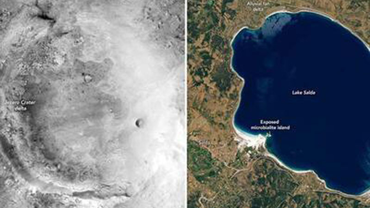 NASA: Salda Gölü, Mars'ta geçmiş yaşama dair ipuçları sunabilir