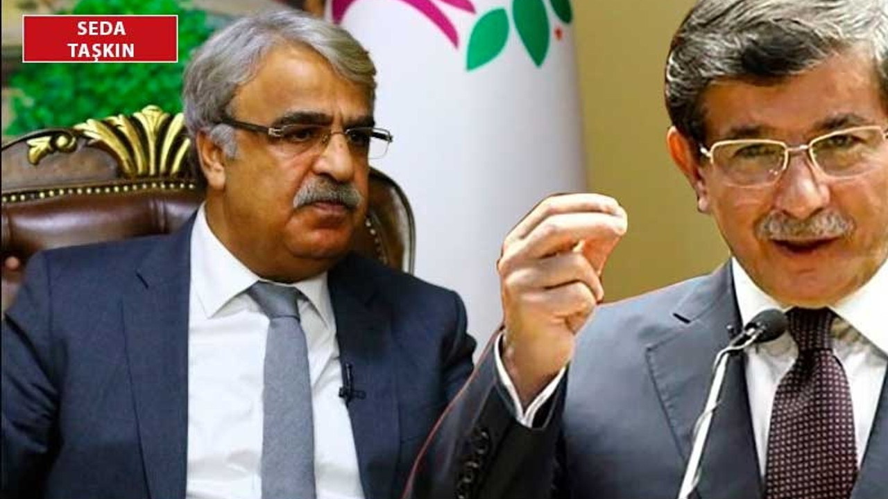 HDP Eş Genel Başkanı Sancar, Davutoğlu ile görüştü: Parti kapatmaya karşı olduklarını söylüyorlar