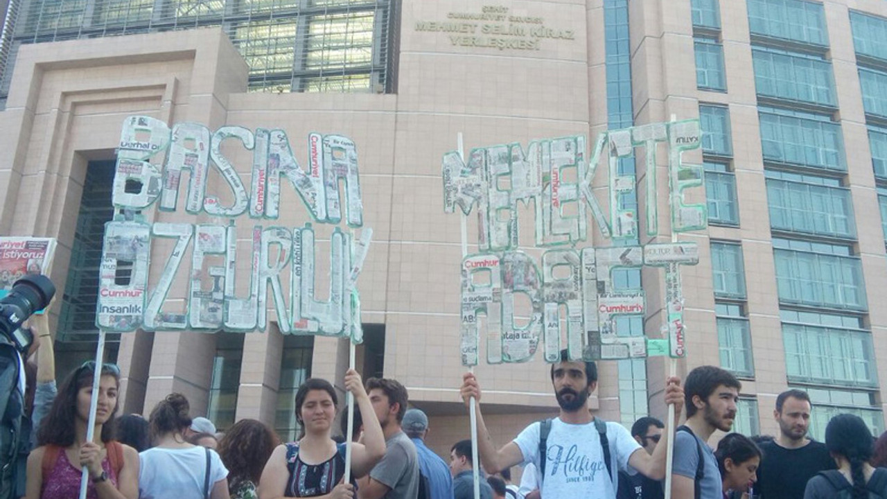 'Onlar sadece gazetecilik yaptılar'