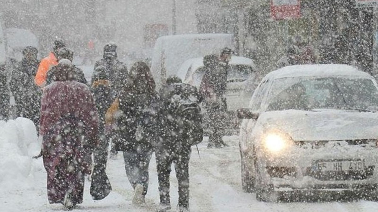 Meteoroloji'den 14 il için kuvvetli kar yağışı uyarısı