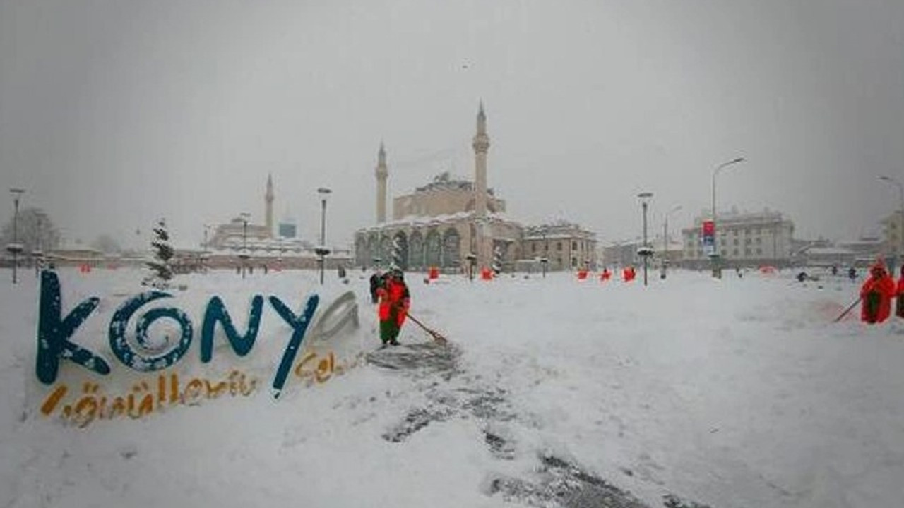 Konya'da 8 ilçede eğitime ara verildi