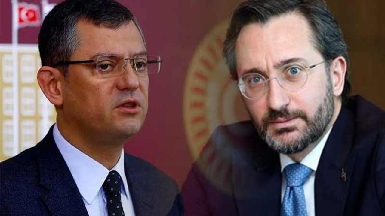 CHP'li Özgür Özel'den Fahrettin Altun için 'maşa' benzetmesi