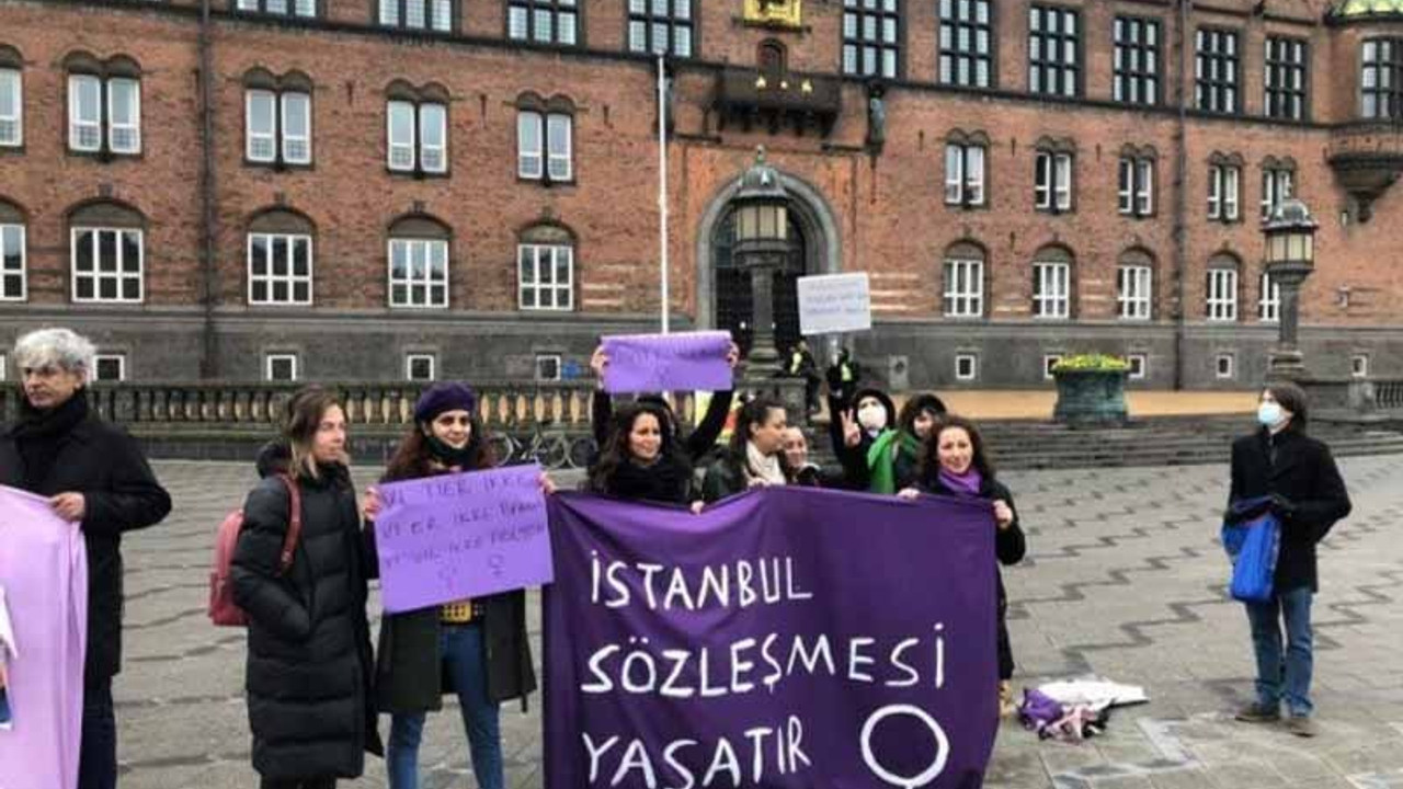 Danimarka'da kadınlardan İstanbul Sözleşmesi eylemi: AB net bir tavır almalı