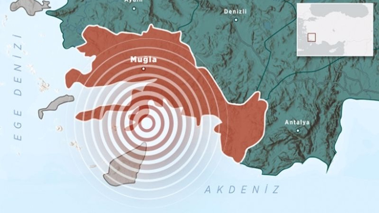 Ege Denizi'nde 4,1 büyüklüğünde deprem