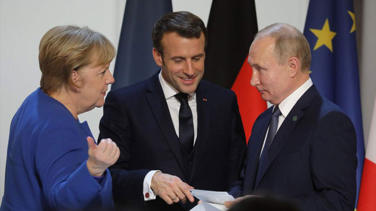 Merkel ve Macron Putin'le Sputnik V aşısını görüştü