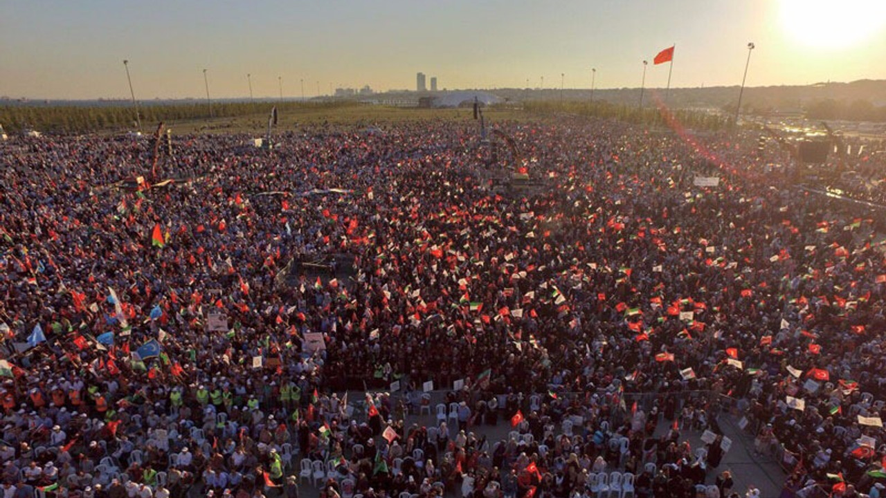 Yenikapı'da 'Büyük Kudüs Mitingi'