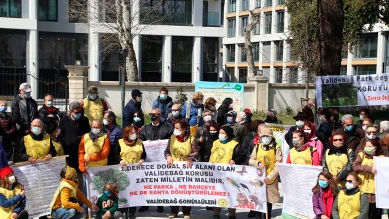 Velidebağ Gönüllüleri ranta karşı çıktı