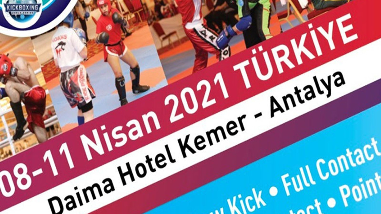 Salgın devam ederken 2 bin 500 sporcu ile Kick Boks turnuvası düzenlenecek