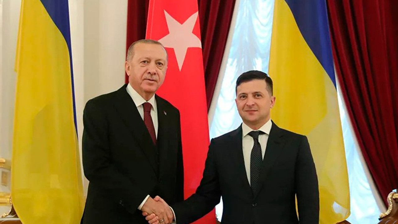 Erdoğan ile Zelenskiy Huber Köşkü'nde buluştu