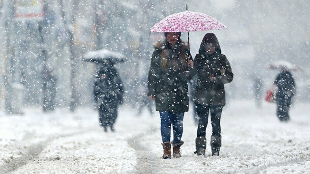 Meteoroloji'den sağanak yağmur ve kar uyarısı