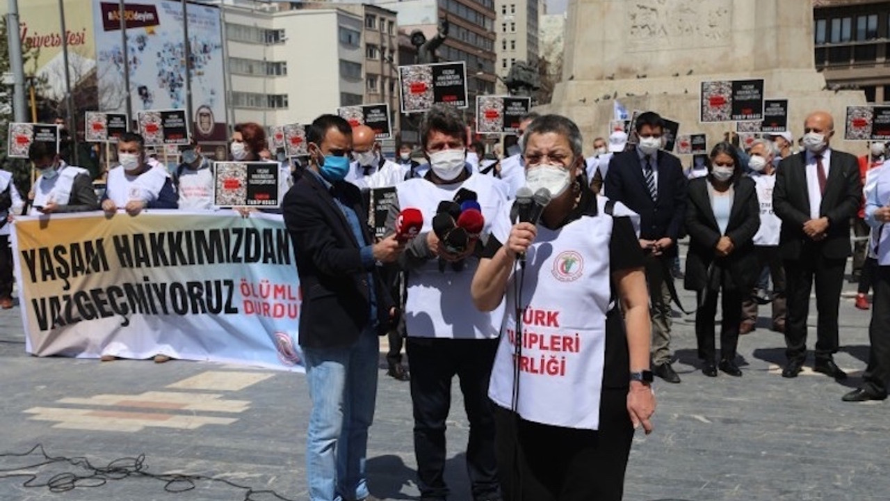 Sağlık meslek örgütleri ülkenin dört bir yanından hükümete seslendi: Ölümleri durdurun!