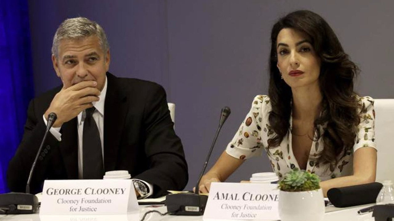 Clooney çifti Suriyeli çocuklar için okul açıyor