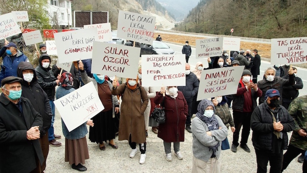 Cengiz İnşaat'ın taş ocağı için İşkencedere Vadisi'nde doğa katliamı başladı