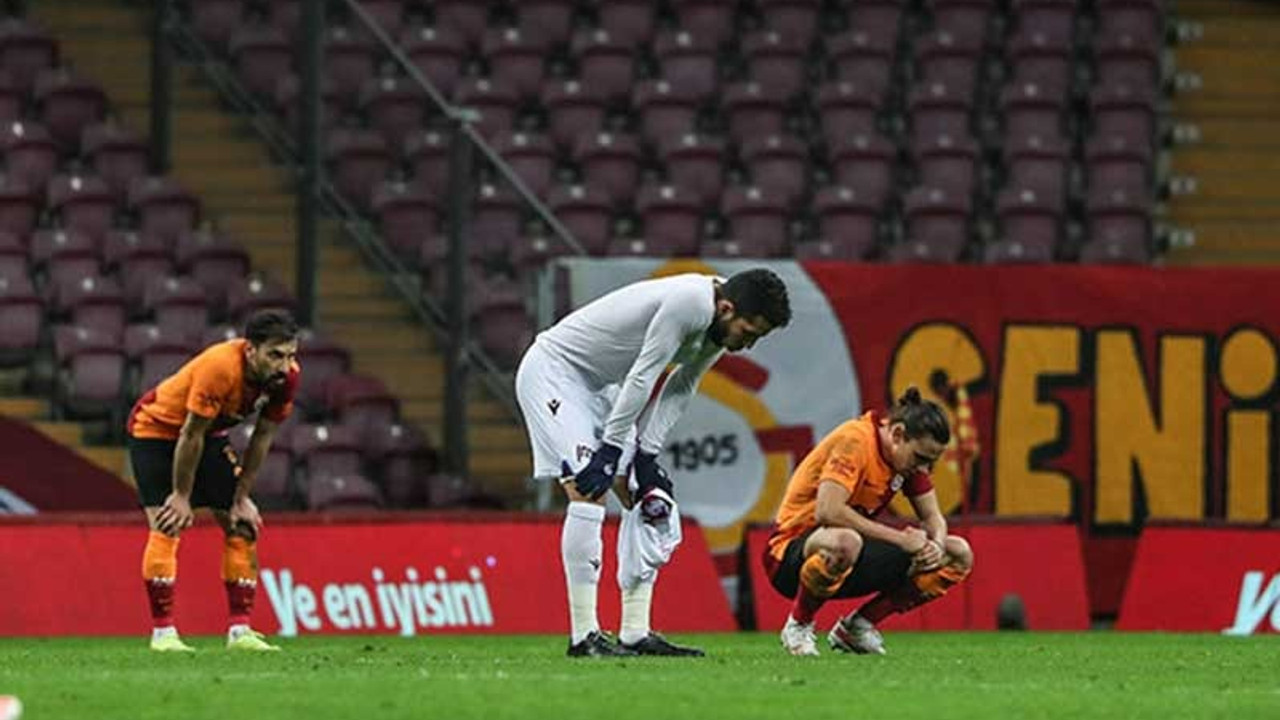 Galatasaray zirve yolunda yara aldı