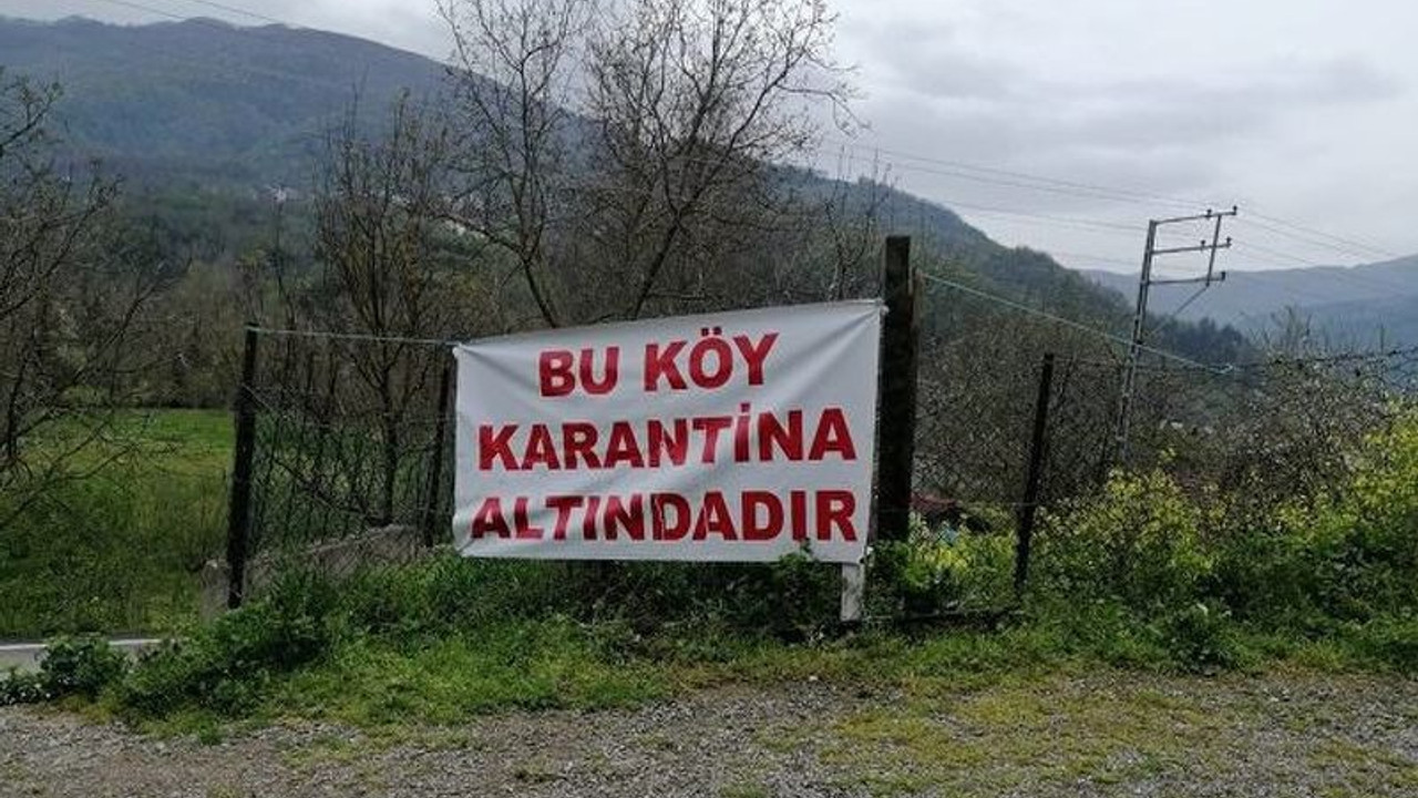 Çanakkale'de bir belde ve 3 köy karantinaya alındı