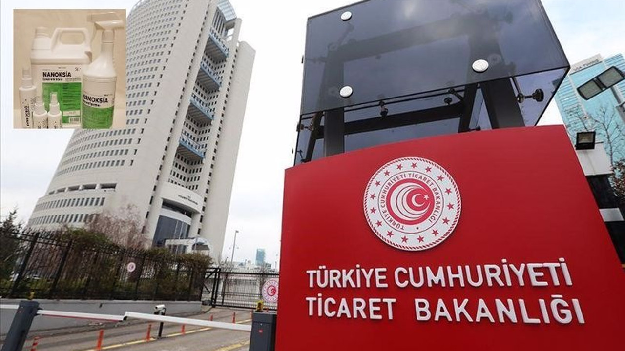 Pekcan, başka bir kuruma 14 liraya verdiği dezenfektanı bakanlığa 2.5 katına satmış