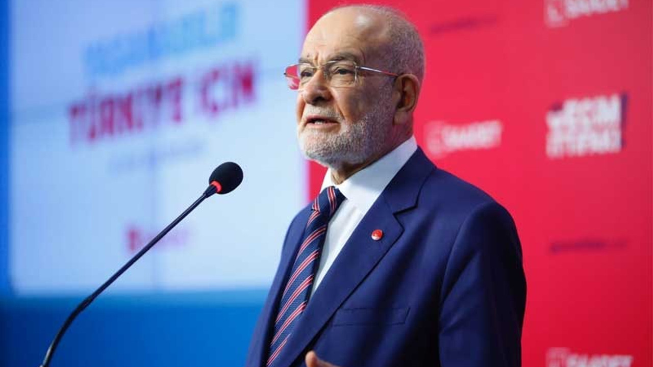 Karamollaoğlu sandığı işaret etti: Böyle bir iktidarın gitmesi icap eder