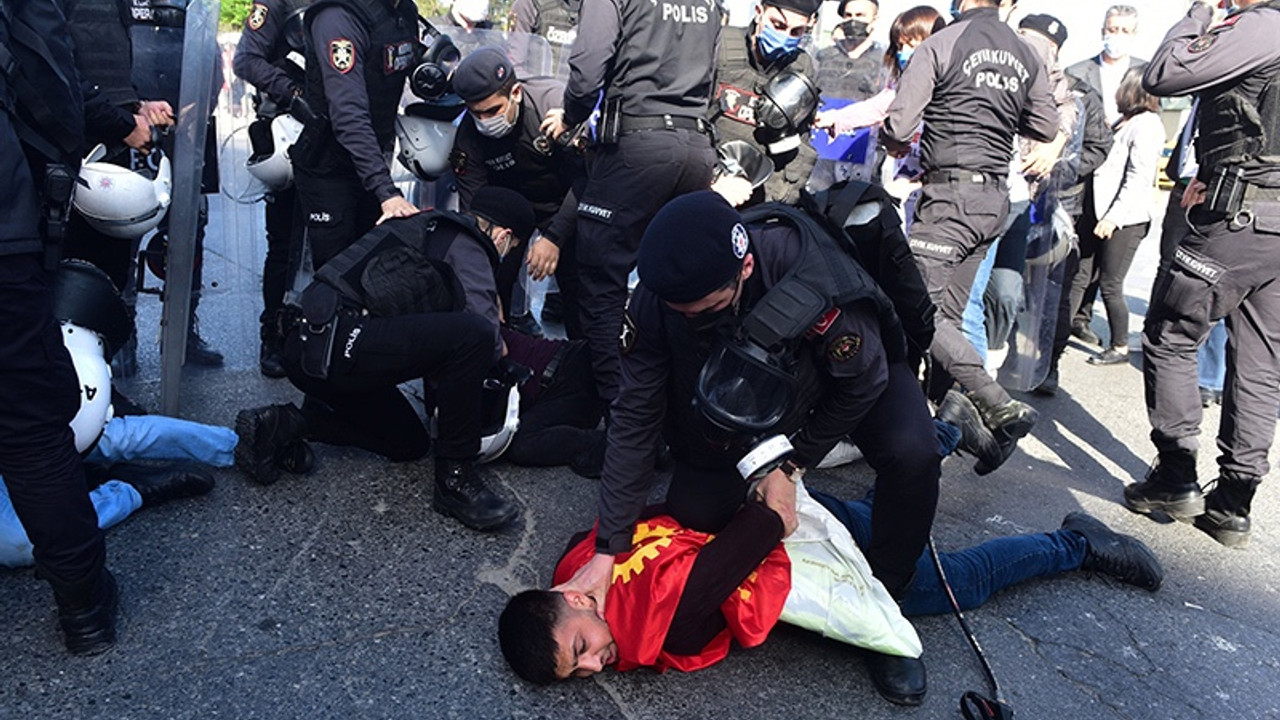 1 Mayıs: Taksim'e çıkmak isteyenlere gözaltı