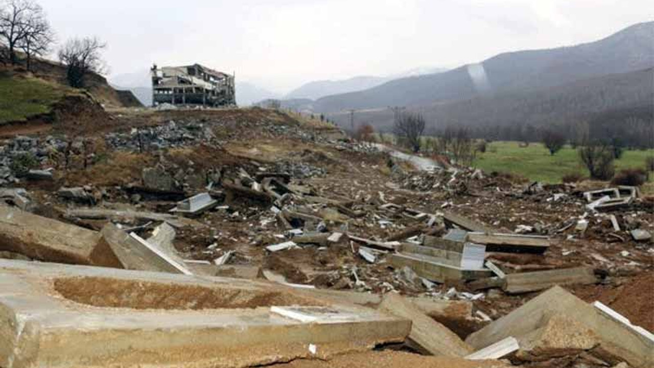 Garzan Mezarlığı'ndan çıkarılan cenazeler: Aileler AYM'ye bireysel başvuruda bulunuyor