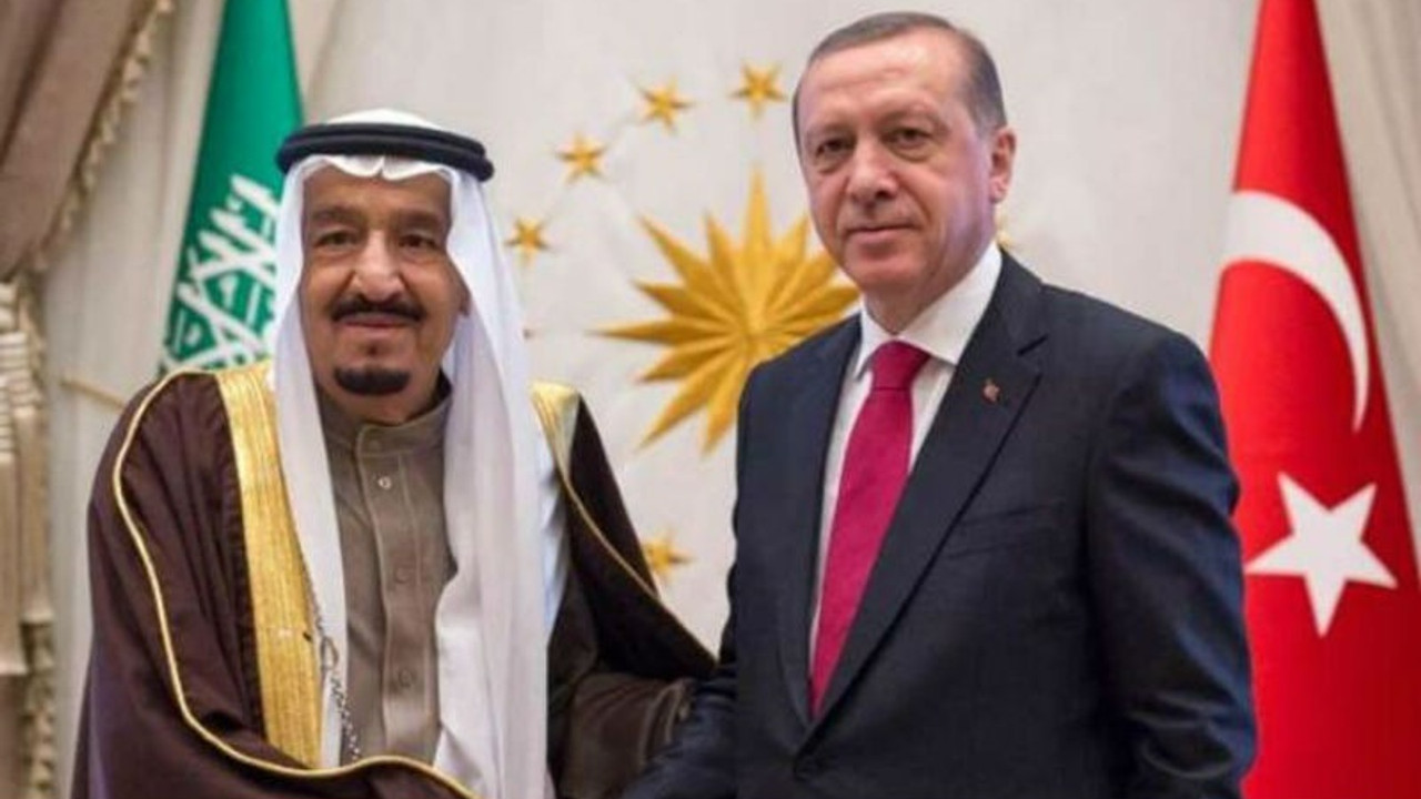 Cumhurbaşkanı Erdoğan, Suudi Arabistan Kralı Selman'la görüştü