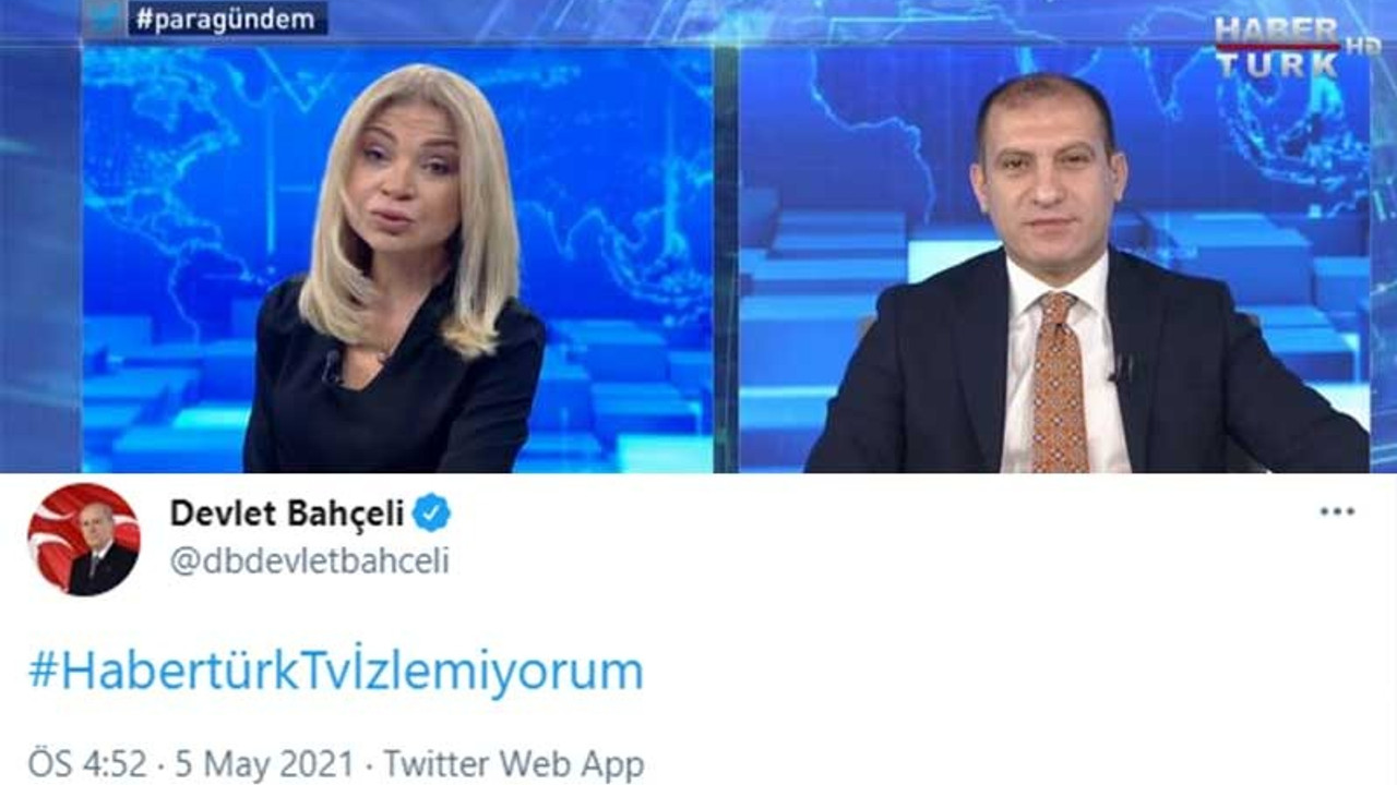 Devlet Bahçeli'den Habertürk için boykot çağrısı