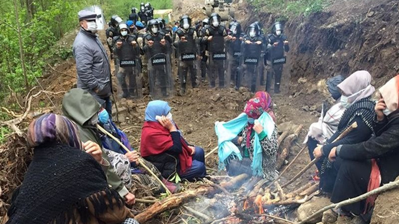 İkizdere’de taş ocağına karşı direnen yurttaşların çadırları söküldü: Her şeyimizi talan etmişler