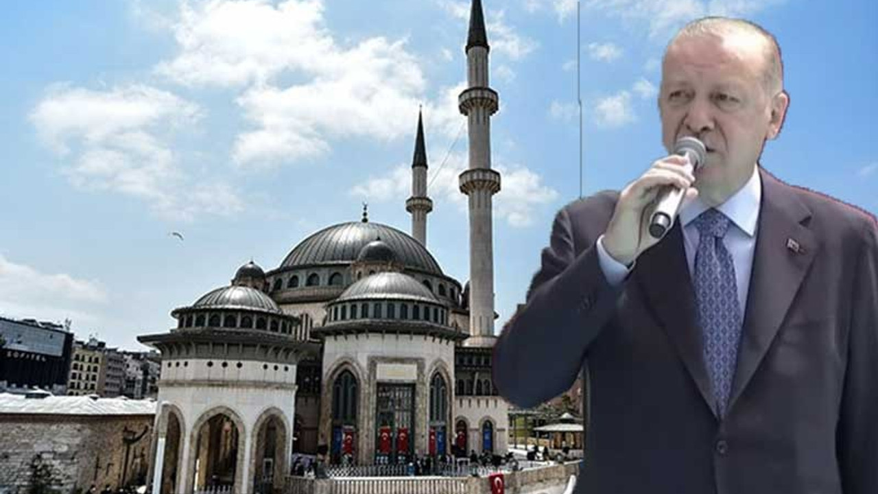 Erdoğan Taksim Camii'nin açılışında Gezi eylemlerini hedef aldı