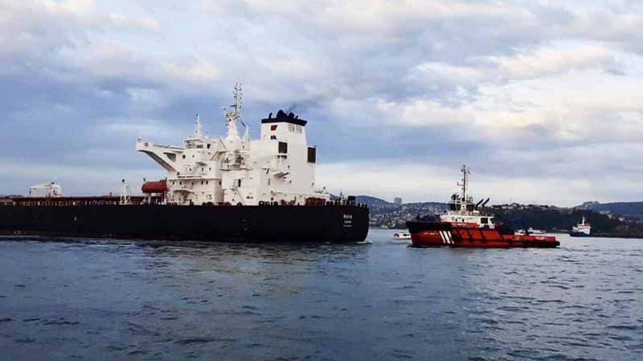 İstanbul Boğazı'nda tanker tehlikesi