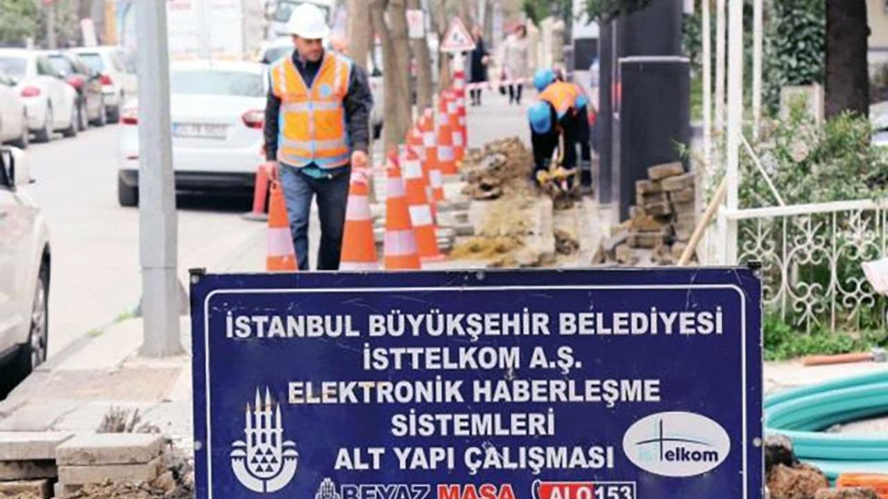 BTK'dan, İBB'nin internet altyapı çalışmalarına 2 cm uyarısı