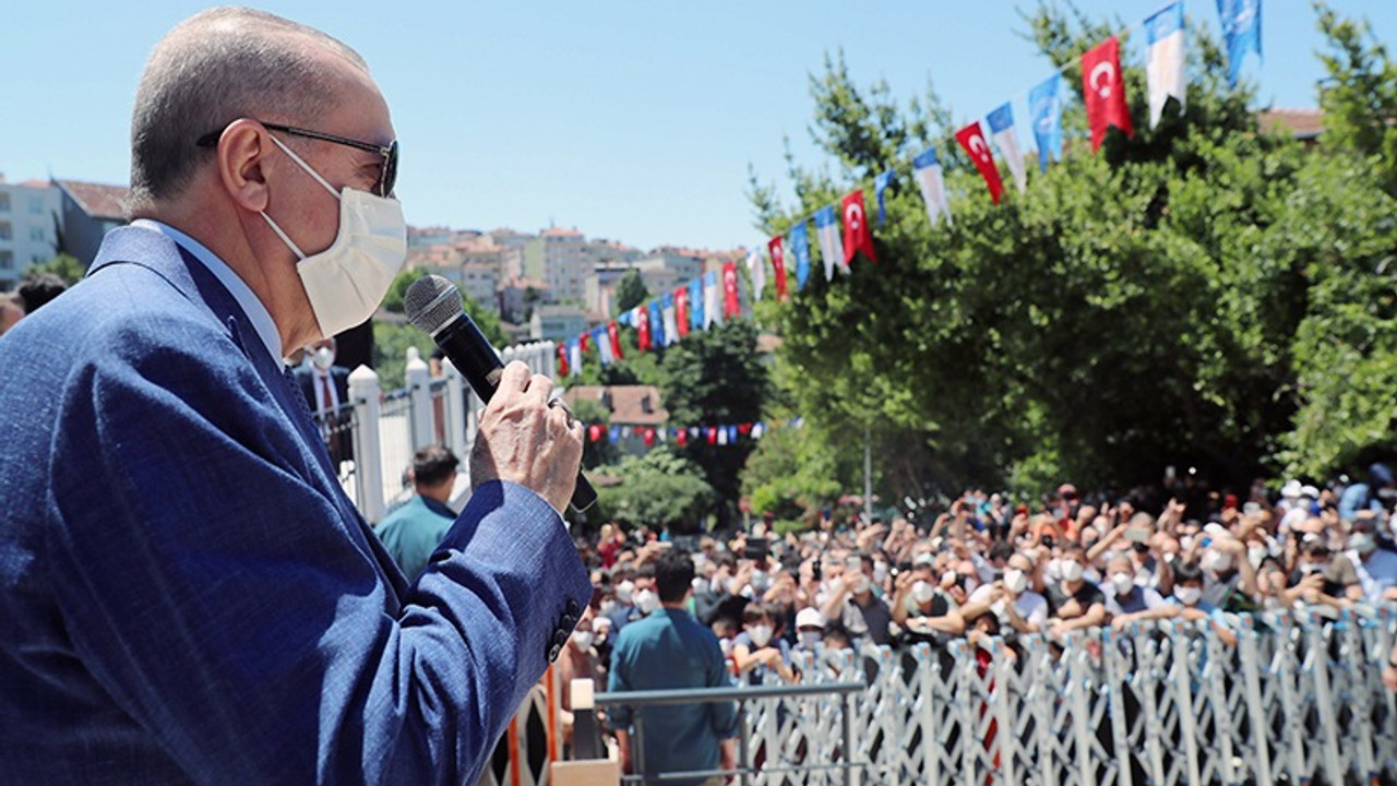 Erdoğan: Üsküdar Belediyesi önünde oturma eylemi yapın, sizin yanınızda yer alacağım