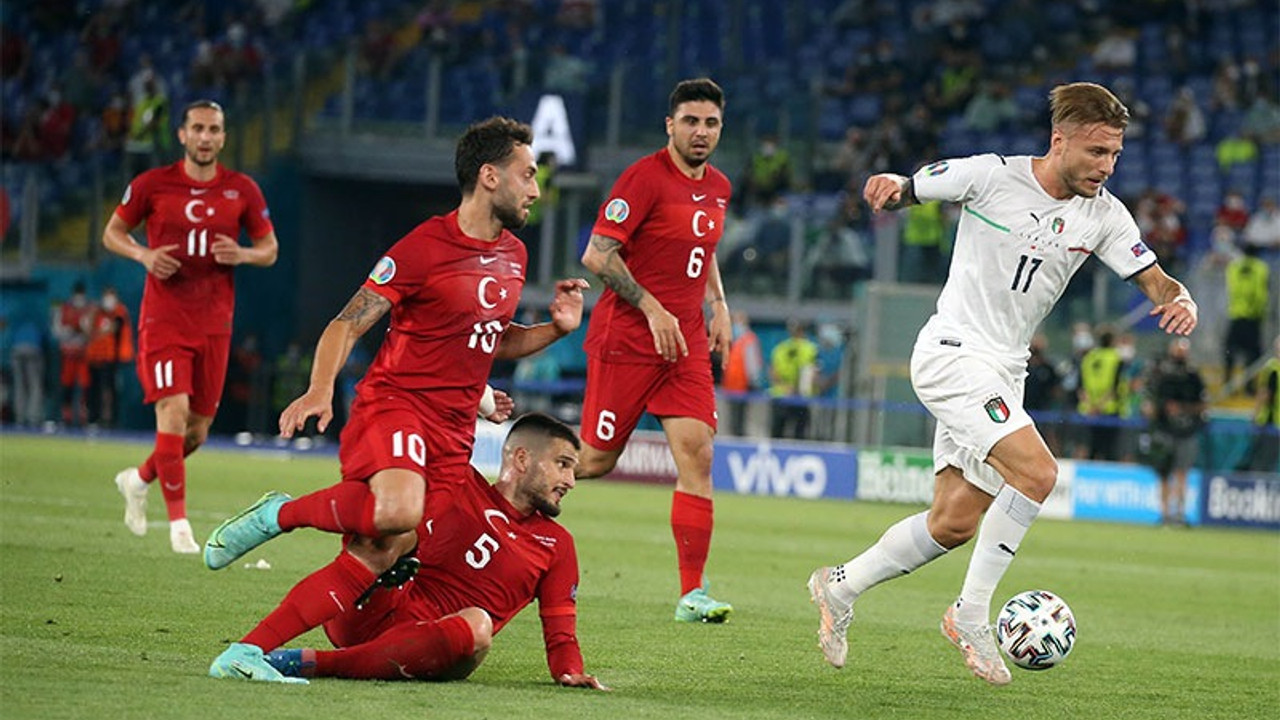 Türkiye, EURO 2020'nin açılış maçında İtalya'ya 3-0 kaybetti