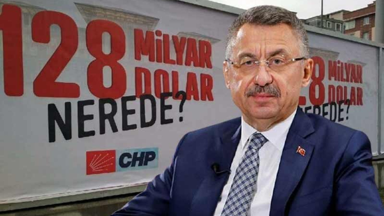 Fuat Oktay '128 milyar dolar' sorusunun cevabını Maliye Bakanlığı’na pasladı