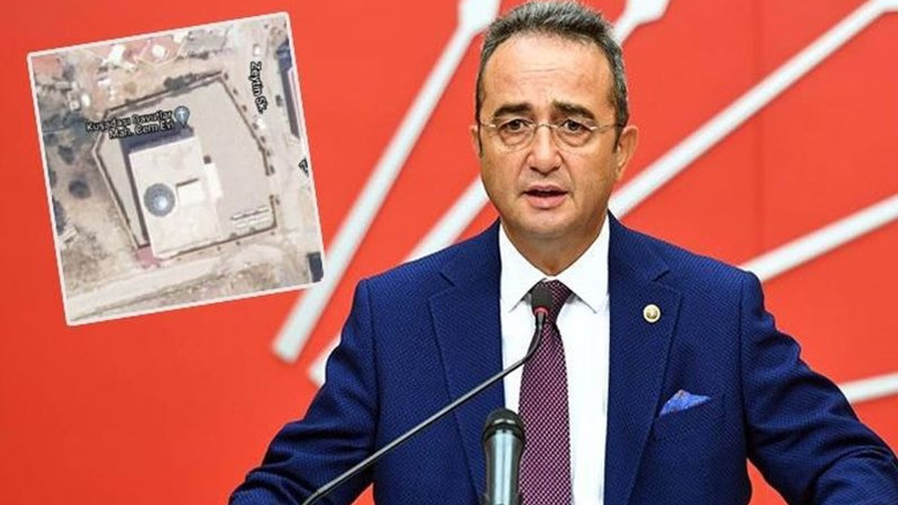 Tapu Kadastro Genel Müdürlüğü’ndeki haritada cemevi haç sembolü ile işaretlendi, CHP tepki gösterdi