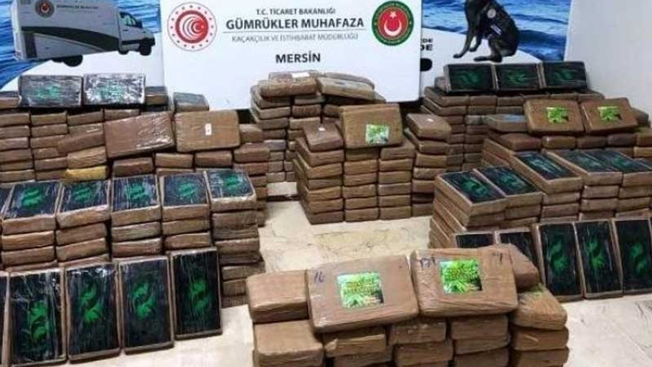 Mersin Limanı'na yanaşan gemide 463 kilo kokain daha ele geçirildi