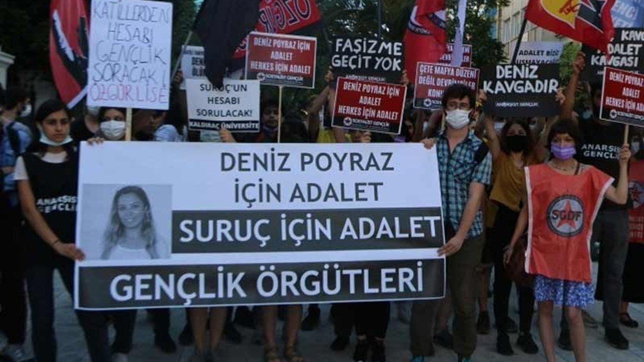 Gençlik örgütlerinden Deniz Poyraz ve Suruç için eylem: Tetikçiler farklı ancak senaryo aynı