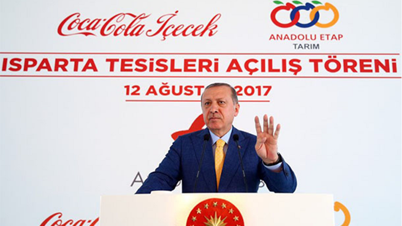 Erdoğan'ın Coca-Cola fabrikası açılışı 'trend topics' oldu