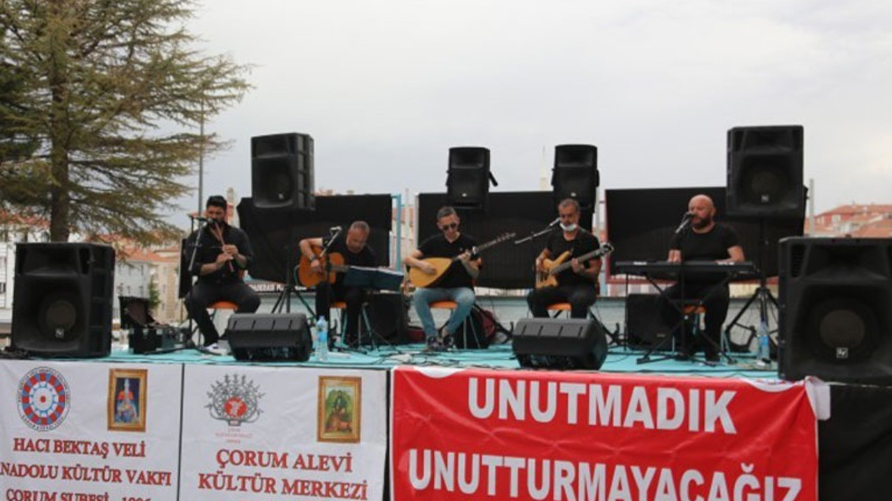 Çorum Katliamı'nda hayatını kaybedenler anıldı