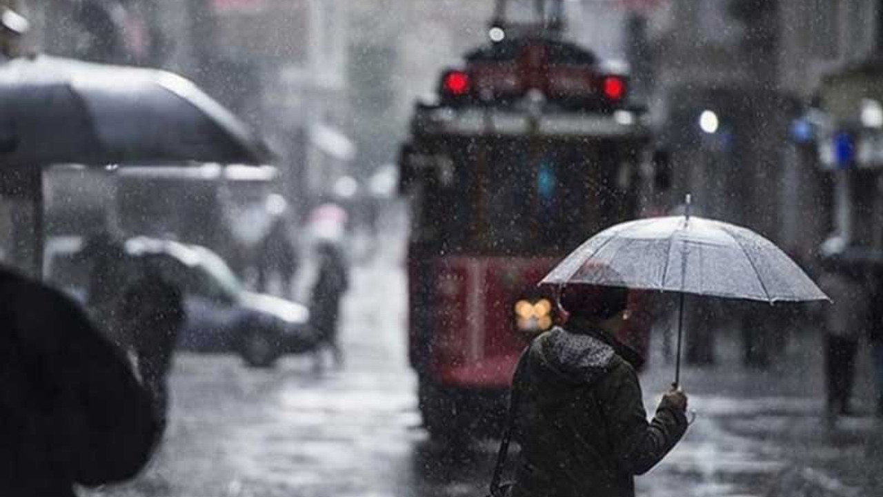 Meteoroloji'den kuvvetli yağış uyarısı