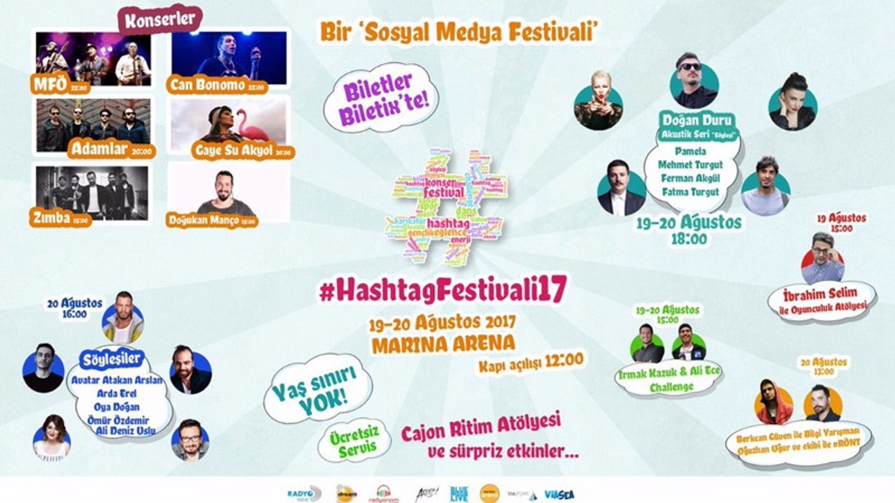 Farklı bir festival: #Hashtag