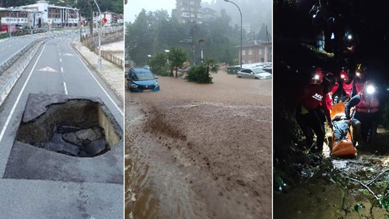 Rize’deki sel felaketinden can kaybı 6’ya yükseldi