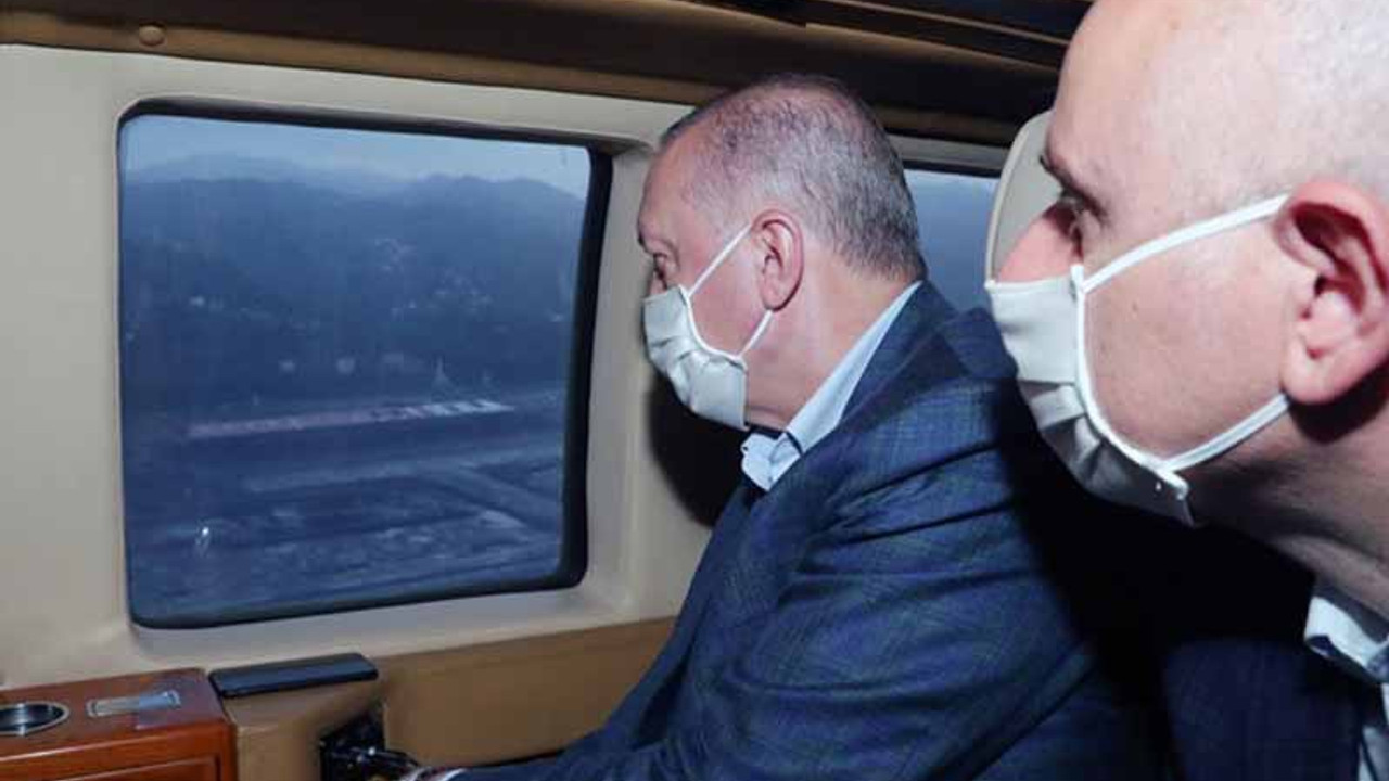 Erdoğan’ın helikopteri hava muhalefeti nedeniyle Rize Limanı'na zorunlu iniş yaptı