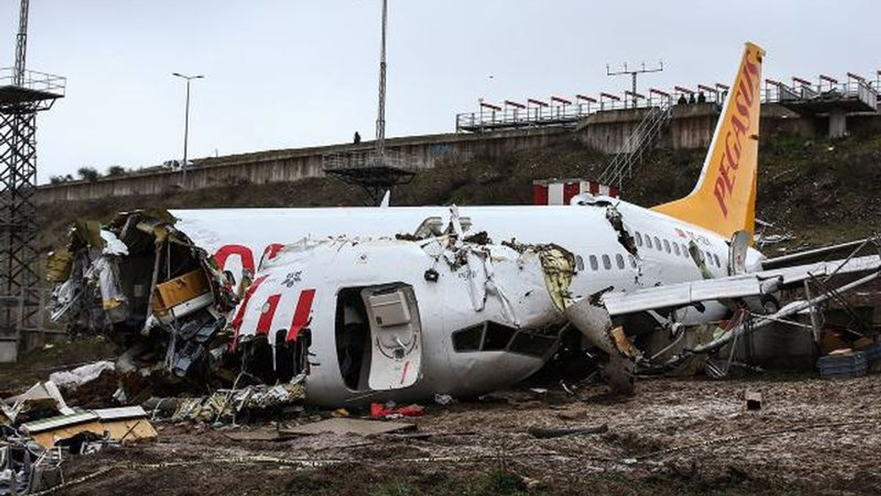 Sabiha Gökçen'de pistten çıkan Pegasus uçağının kaza raporu tamamlandı