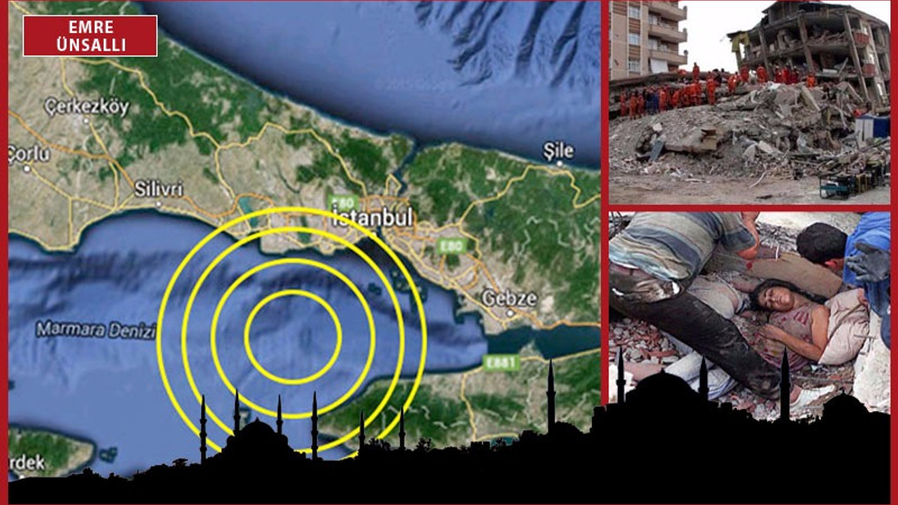 İlçe ilçe İstanbul deprem haritası