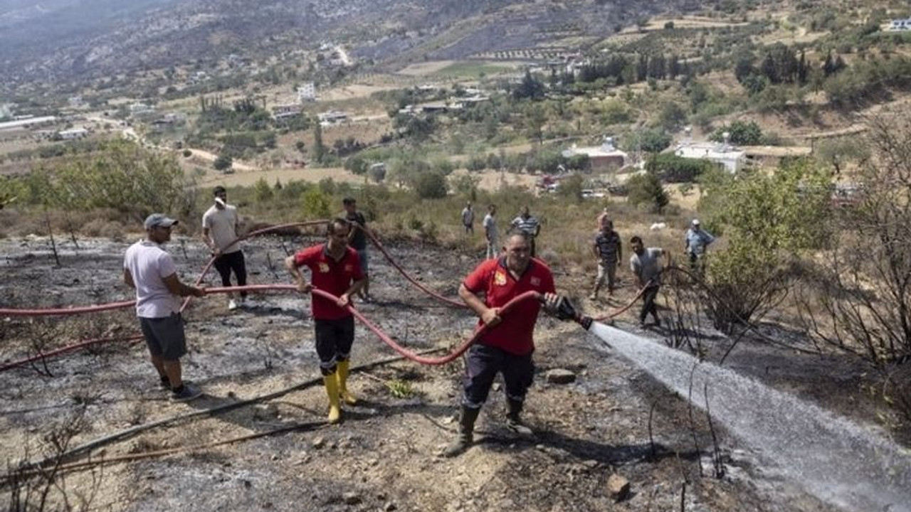 Mersin Silifke ve Antalya Gazipaşa'daki yangınlar kontrol altına alındı