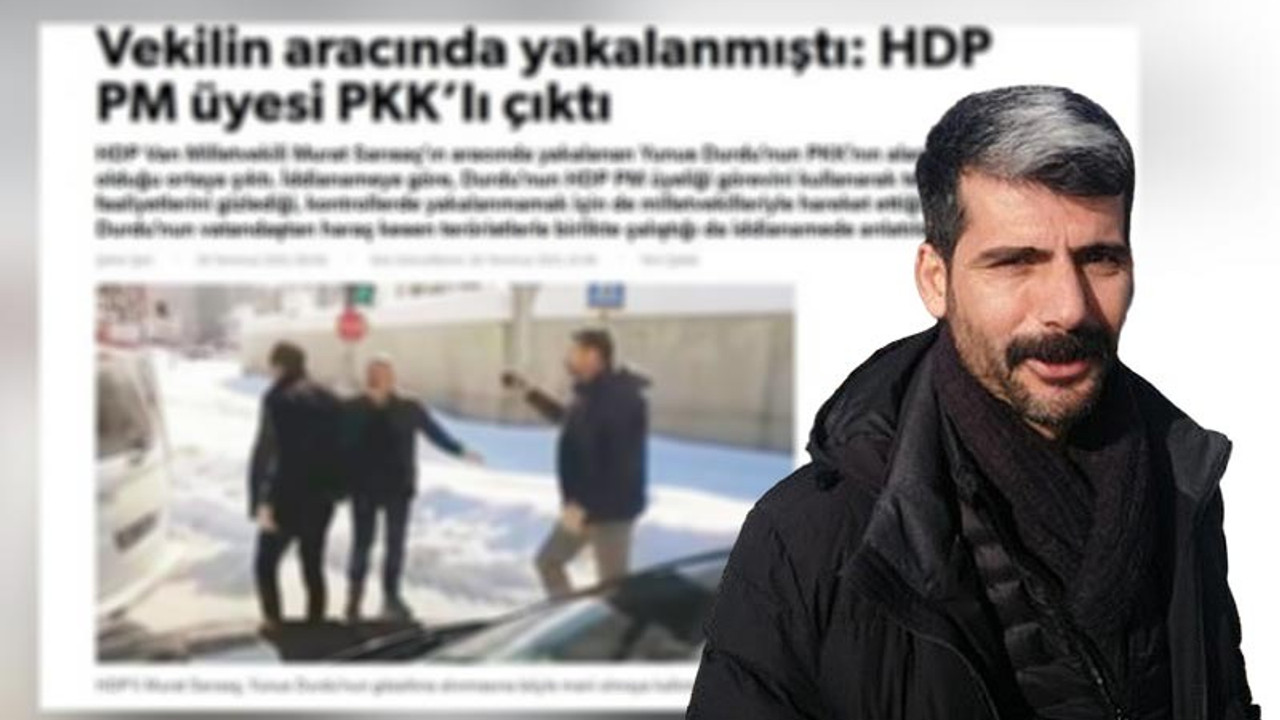 HDP'li Durdu’dan Yeni Şafak hakkında suç duyurusu