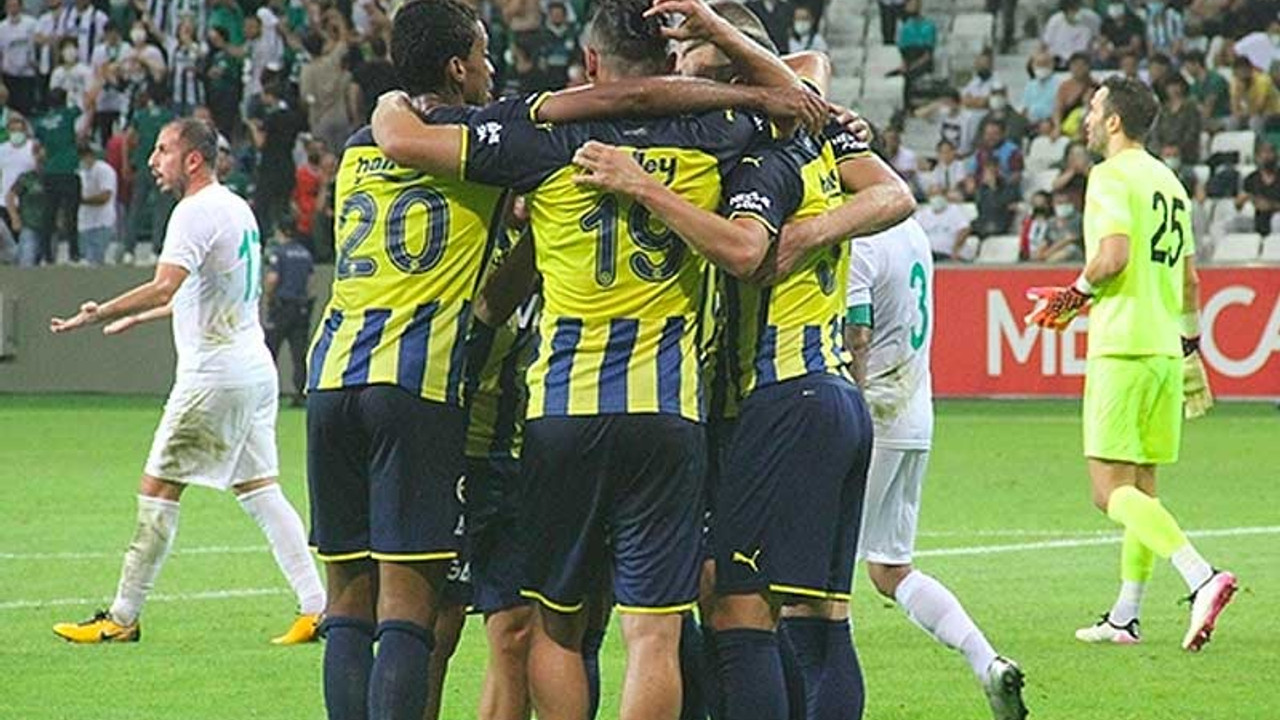 Fenerbahçe Giresun provasını kazandı.