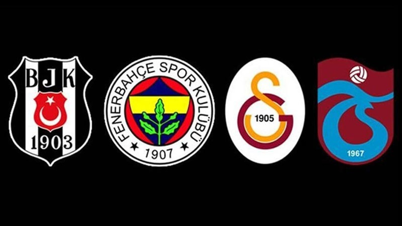 Galatasaray, Fenerbahçe, Beşiktaş ve Trabzonspor'un borçları açıklandı