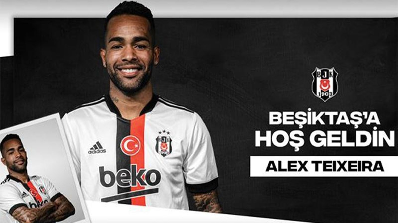 Alex Teixeira resmen Beşiktaş'ta