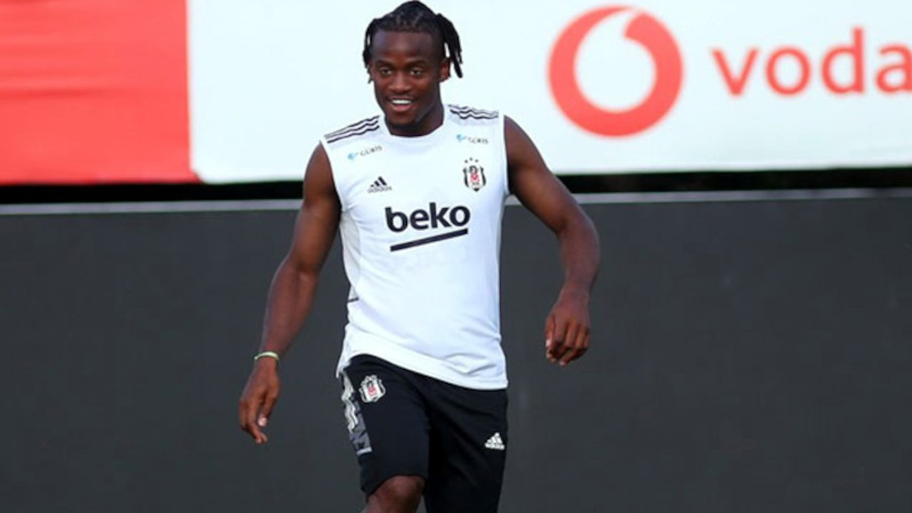 Beşiktaş'ta Batshuayi ilk antrenmanına çıktı