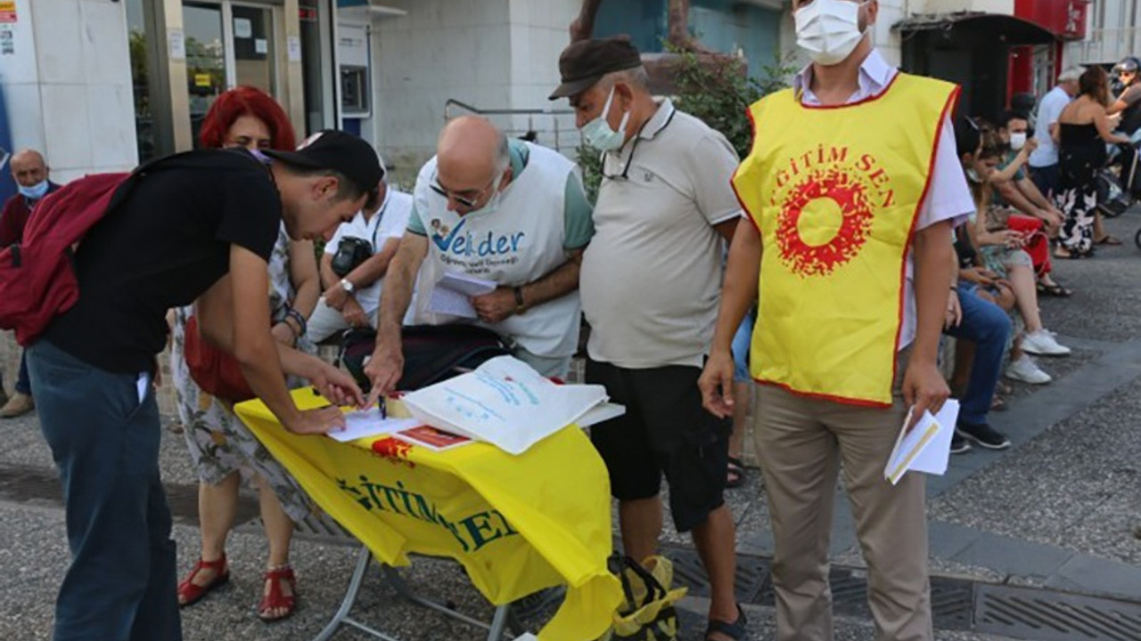 Yüz yüze eğitimin başlaması için imza kampanyası